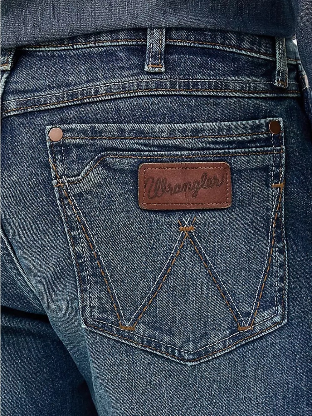 MEN'S WRANGLER RETRO® SLIM FIT STRAIGHT LEG JEAN in Portland medium wash 30/30